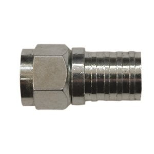 Winegard Antenna Cable Connector, Weatherproof, Fits RG-6/U Coaxial Cable, Must Be Hex Crimp, Single – FC-5632