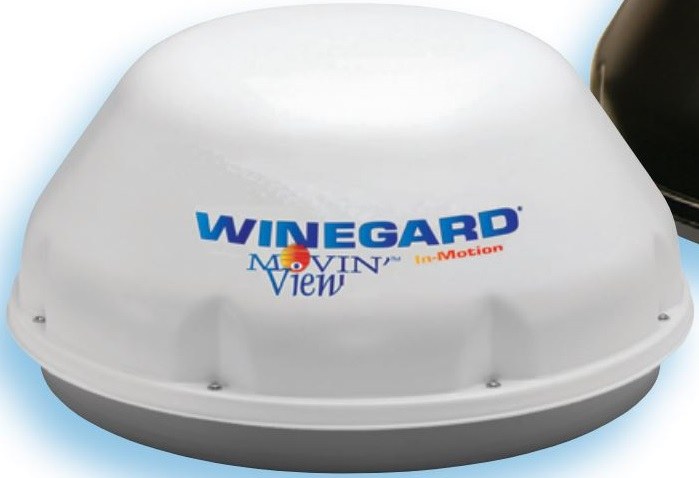 Winegard Point of Purchase Display, Satellite TV Antenna Dome (white) – MV-0000