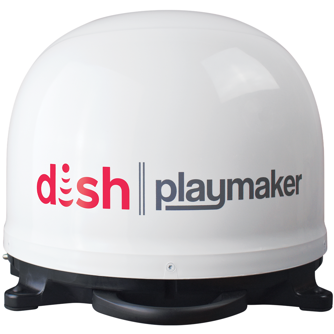 Winegard Satellite TV Antenna, Playmaker ™, Optimized for Dish Service, Portable, Stationary Viewing, HD Compatible, Powered by Receiver – PL7000R