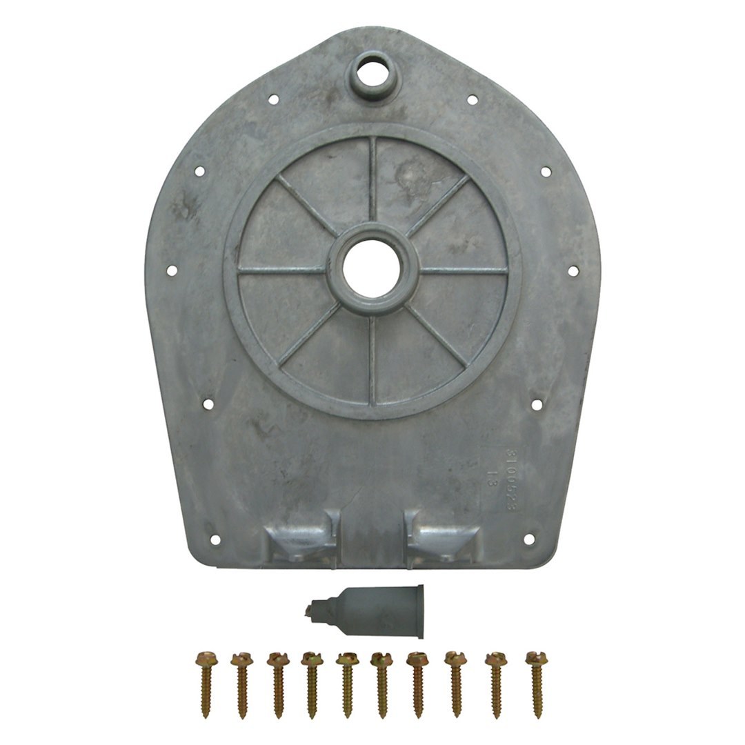 Winegard Broadcast TV Antenna Base Plate, Sensar ®, Replacement for Sensar ® Antennas, Base Plate/ 10 Screws/ Rubber Boot – RP-3523