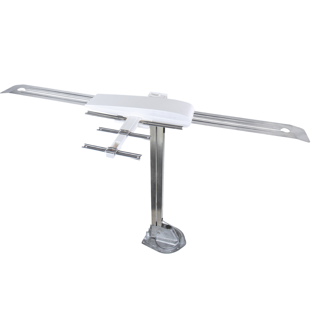 Winegard Broadcast TV Antenna, Sensar ®, Sensar ® IV, Permanent Roof Mount, Multi-Directional, Receives VHF/ UHF Signals – RVW-395