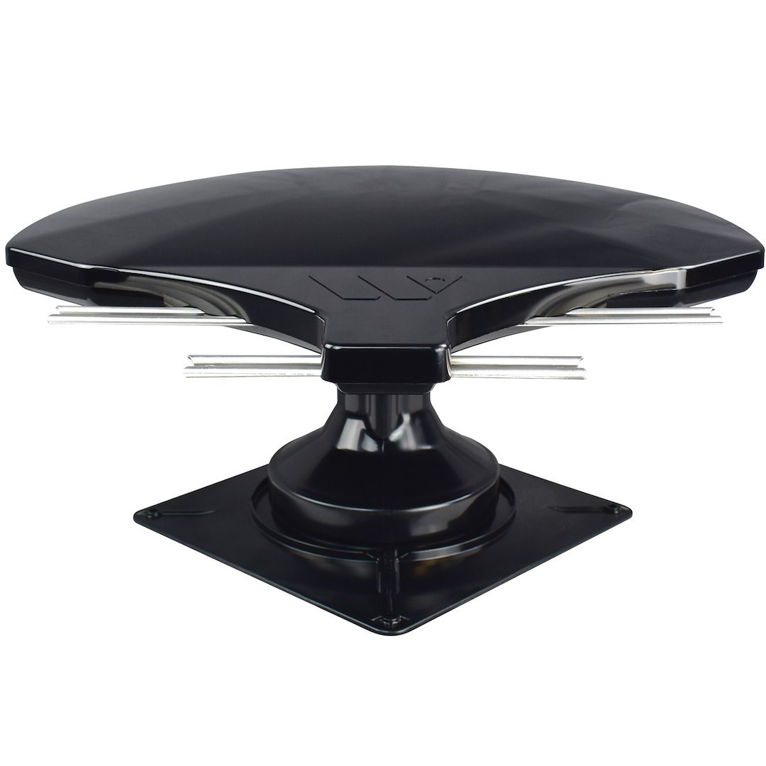 Winegard Broadcast TV Antenna, Rayzar Z1, Permanent Roof Mount, Multi-Directional, Receives VHF/ UHF HD Signals – RZ-6035