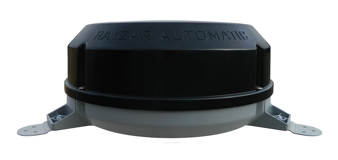 Winegard Broadcast TV Antenna, Rayzar ®, Permanent Roof Mount, Automatic Channel Locator, Multi-Directional, Receives VHF/ UHF, Amplified – RZ-8535
