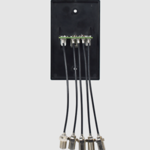 Winegard Wall Plate Power Supply, 12 Volt, Non-Amplified, With Internal Splitter/ Receptacle, Black, Plastic, Single – WP2-100