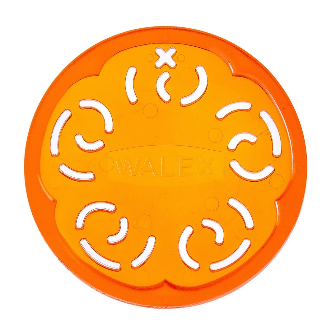 Walex Air Freshener, Ovation ™, Orange Disc, Citrus, Hangable, Single – OVAFCIT1