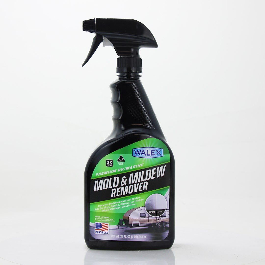 Walex Mildew Stain Remover, Use to Clean and Remove Mold and Mildew from Vinyl/ Fabrics/ Plastics/ Rubber Trim/ Molding – WALMM32