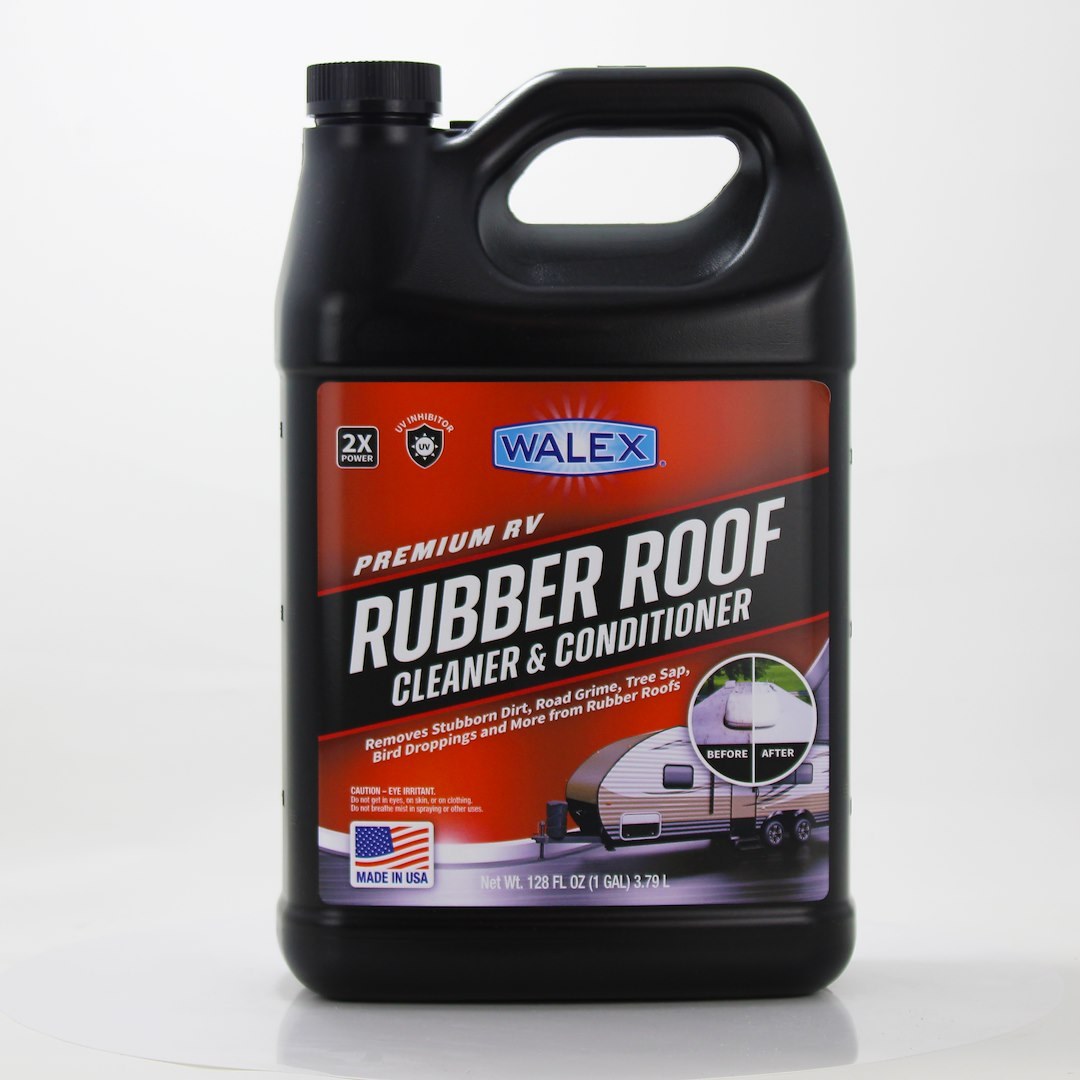 Walex Rubber Roof Cleaner, Use to Remove Dirt/ Road Grime/ Tree Sap and More, 1 Gallon Jug, Single – WALRR1G