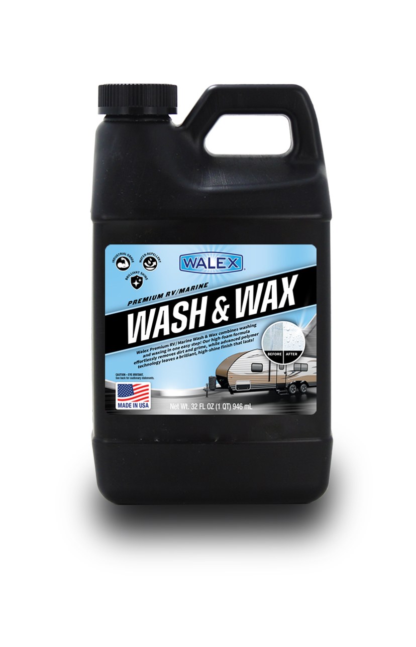 Walex Multi Purpose Cleaner, Wash and Wax, Use to Remove Dirt and Grime, 32 Ounce Jug, Single – WALWW32