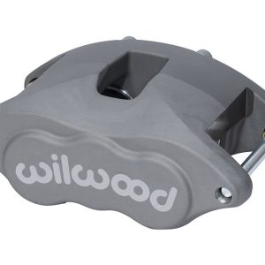 Wilwood Brake Caliper, D52, Floating Mount, Dual 2 Inch Piston Caliper, Without Brake Pads, Type III Hard Anodized, Gray, Aluminum – 120-10937