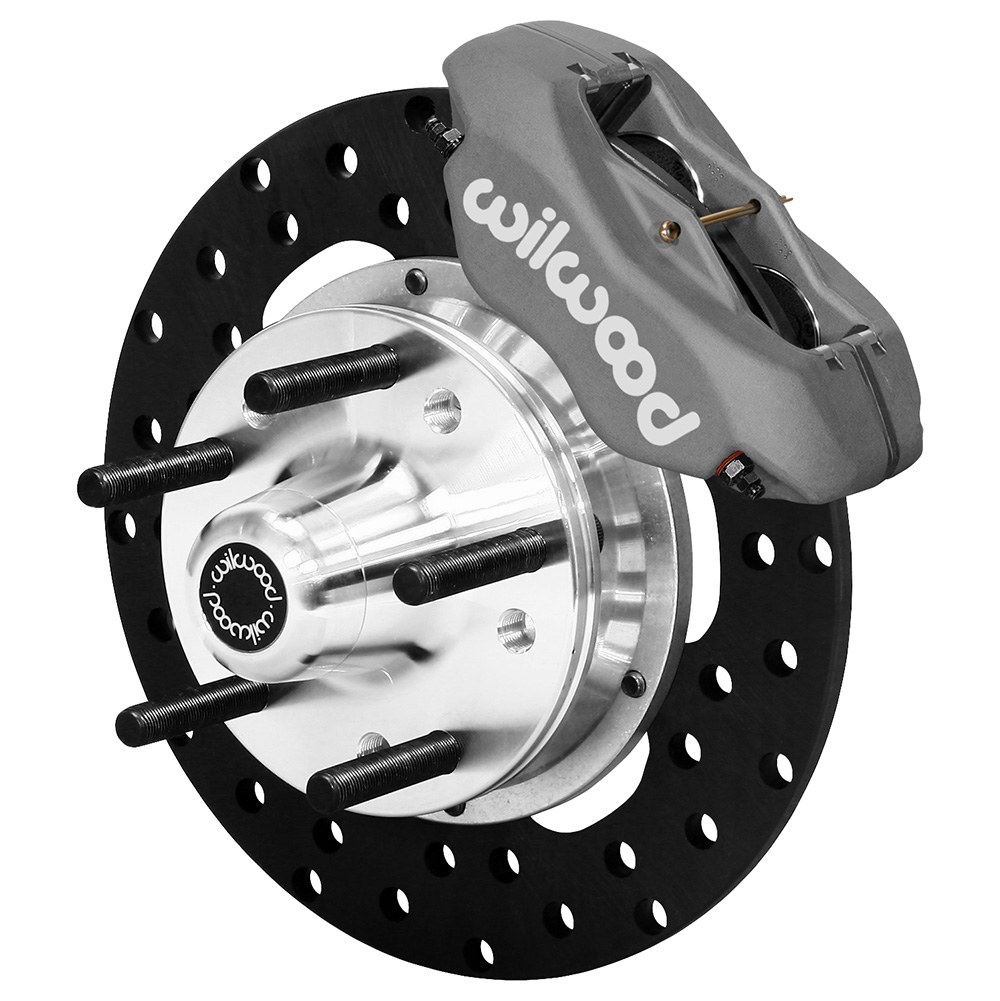 Wilwood Brake Kit, Forged Dynalite, Drag Race Use Only/ -0.12 Offset, With BP-10 Metallic Brake Pads, 4 Piston – 140-1017-BD