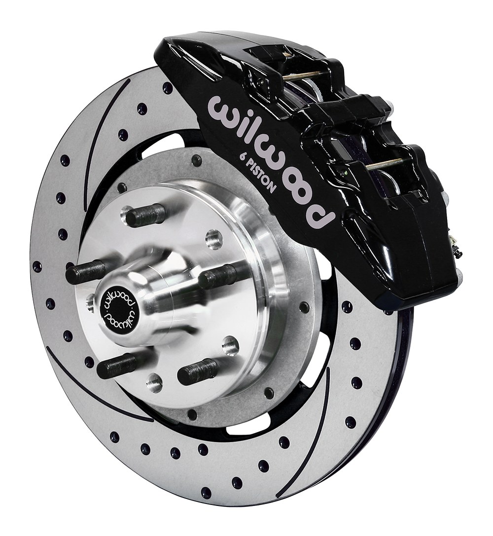 Wilwood Brake Conversion Kit, Dynapro 6 Big Brake, Performance Upgrade, + 0.18 Offset to Track Width – 140-10510-D