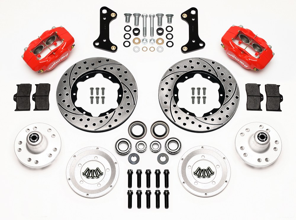 Wilwood Brake Conversion Kit, Forged Dynalite Pro, Performance Upgrade, + 0.18 Offset to Track Width – 140-10996-DR