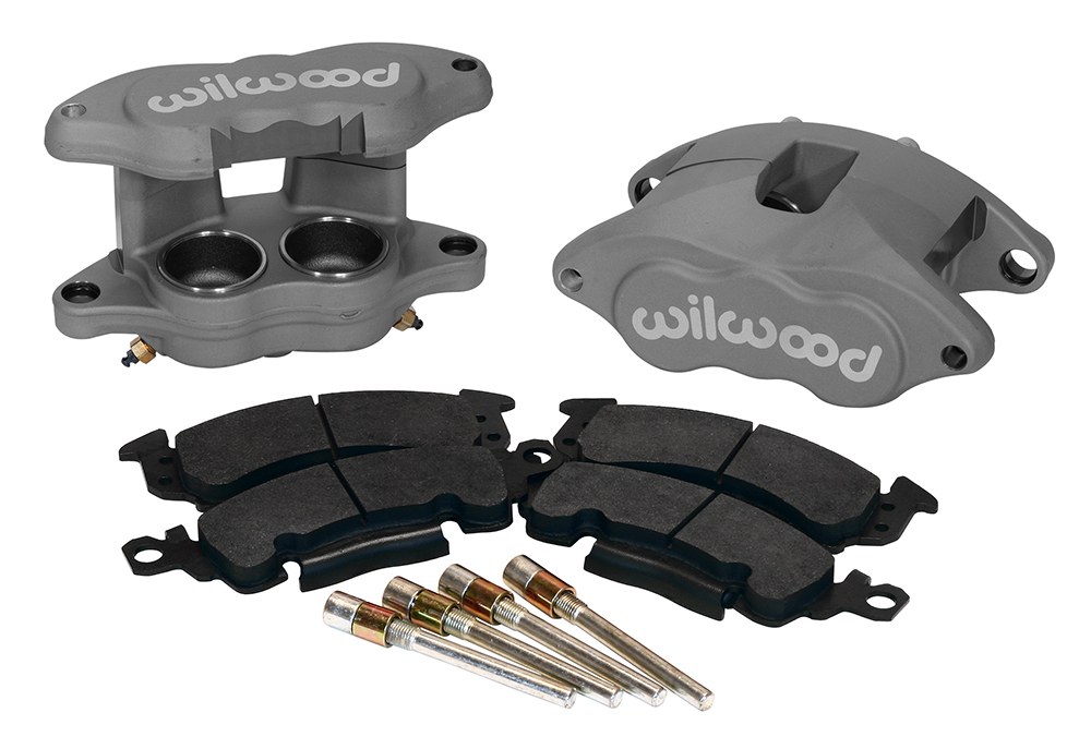 Wilwood Brake Caliper, Floating Mount, Dual Piston Caliper/ One 2 Inch and One 1 Inch, With BP-10 Metallic Brake Pads – 140-11291