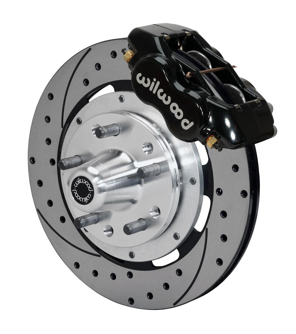 Wilwood Brake Conversion Kit, Forged Dynalite Big Brake, Performance Upgrade, + 0.09 Offset to Track Width – 140-13344-D