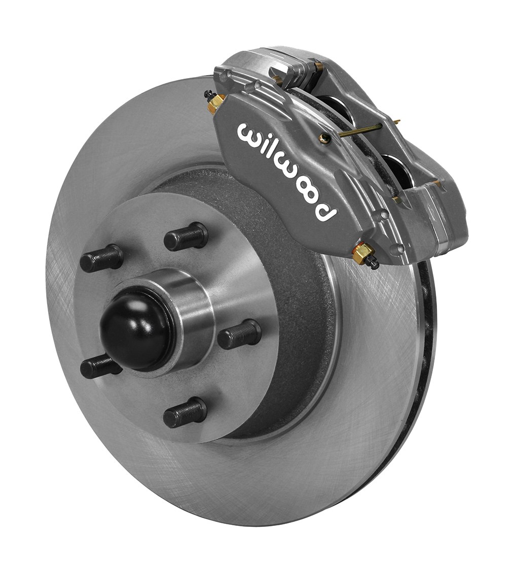 Wilwood Brake Kit, Dynalite, Performance Upgrade, 11.3 Inch Diameter Plain Face Iron Rotor, With BP-10 Metallic Brake Pads – 140-13476