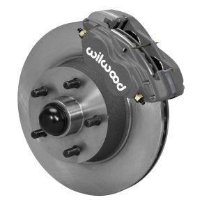 Wilwood Brake Kit, Classic Series, 11.30 Inch Diameter Plain Face Rotor, 1-Piece, With Type III Ano 4 Piston Calipers – 140-13653