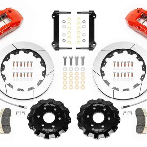 Wilwood Brake Conversion Kit, TX6R Big Brake, Performance Upgrade, Iron 16 Inch Diameter Gt Slotted Rotor, With BP-20 Brake Pads – 140-15729-R
