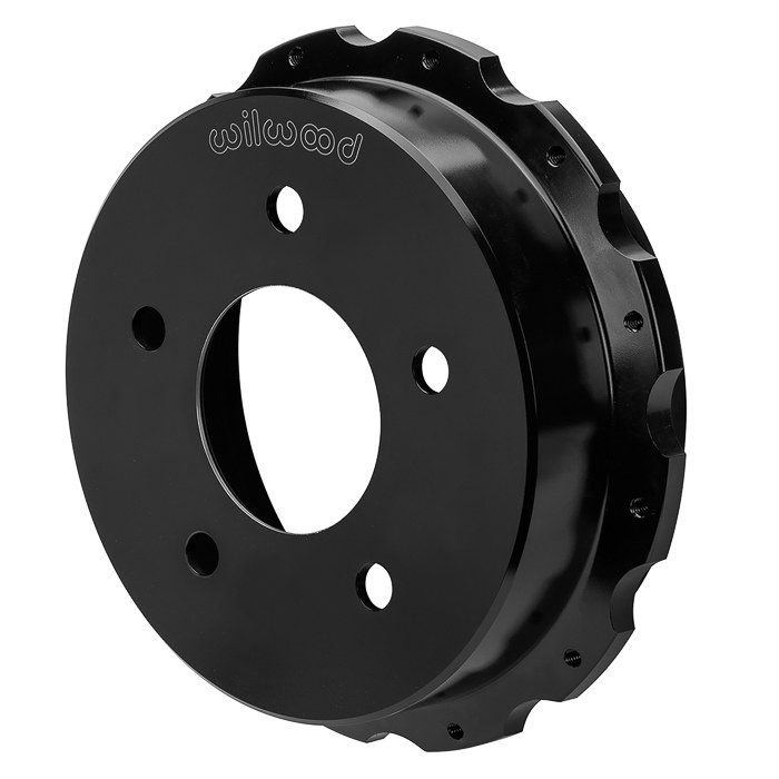 Wilwood Brake Kit, AERO4, For Use with 3.25 Axle Offset, With BP-10 Metallic Brake Pads, Red Powder Coated 4 Piston Calipers – 140-17673-DR