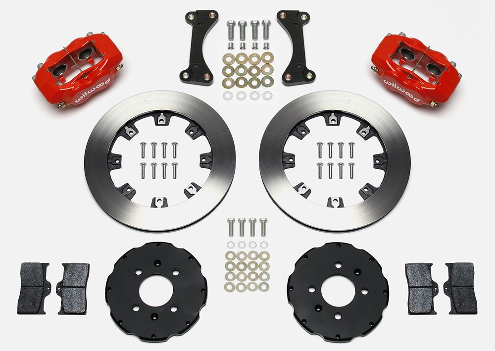 Wilwood Brake Conversion Kit, Forged Dynalite Big Brake, Performance Upgrade, With OEM 9.44 Inch Rotors – 140-6310-R