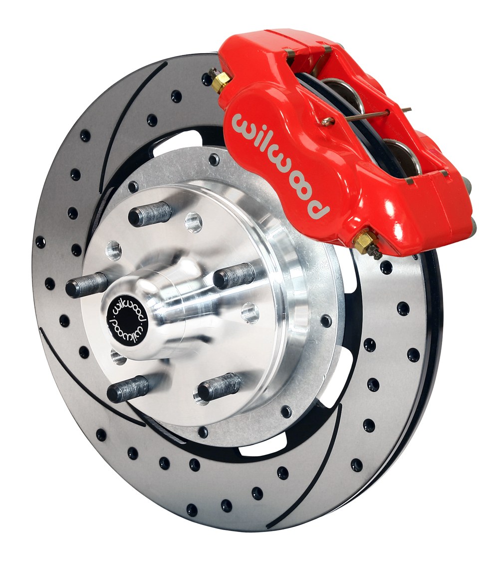 Wilwood Brake Conversion Kit, Forged Dynalite Big Brake, Performance Upgrade, + 0.18 Offset to Track Width – 140-7675-DR
