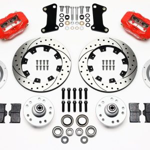 Wilwood Brake Conversion Kit, Forged Dynalite Big Brake, Performance Upgrade, + 0.18 Offset to Track Width – 140-7675-DR
