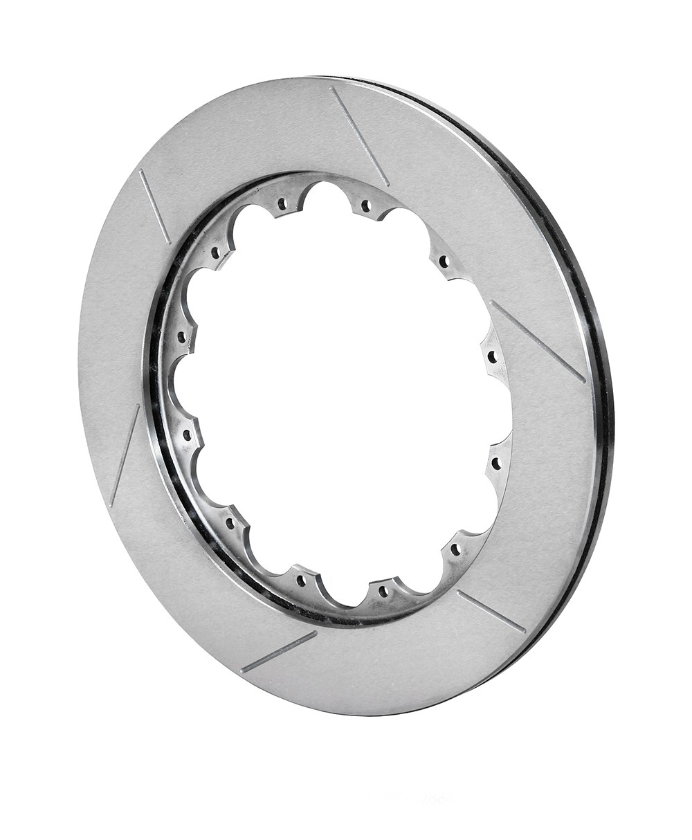 Wilwood Brake Rotor, Gt 36, Vented and Slotted, 2 Piece Without Hat, Rotor to Hat Bolt Pattern 12 X 8.75 Inch, 14 X 0.81 Inch Diameter – 160-12884