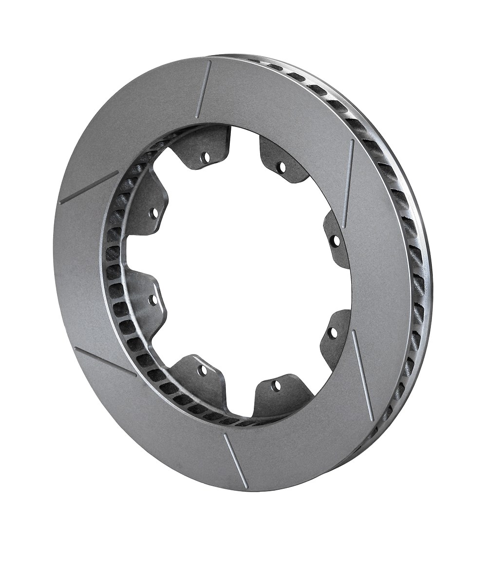 Wilwood Brake Rotor, Gt 48, Vented and Slotted, 2 Piece Without Hat, Rotor to Hat Bolt Pattern 8 X 7.00 Inch, 12.72 X 1.25 Inch Diameter – 160-2540