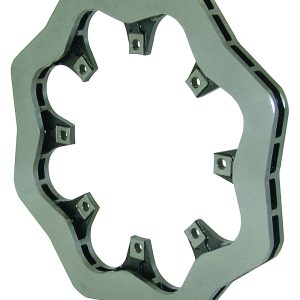 Wilwood Brake Rotor, Ultra-Light Duty, Vented and Scalloped, 2 Piece Without Hat, Rotor to Hat Bolt Pattern 8 X 7.00 Inches – 160-8136