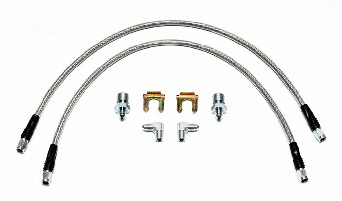 Wilwood Brake Line, Flexline, For Use with Wilwood Brake Kits Only, Stainless Steel Braided, 3 AN, 22 Inch Long – 220-11237