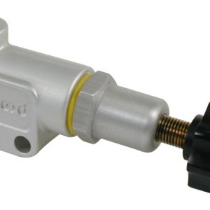 Wilwood Brake Proportioning Valve, Adjustable Knob Type, 3/8-24 Inch If and 3/8-24 Inch If Outlet, 1500 PSI Max Pressure, Aluminum – 260-10922