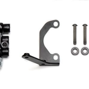 Wilwood Brake Proportioning Valve, Adjustable Knob Type, 3/8-24 Inch If and 3/8-24 Inch If Outlet, 1500 PSI Max Pressure, Aluminum – 260-13190