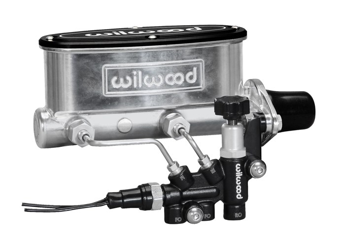 Wilwood Brake Proportioning Valve, Adjustable Knob Type, 3/8-24 Inch If and 3/8-24 Inch If Outlet, 1500 PSI Max Pressure, Aluminum – 260-13190