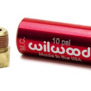 Wilwood Brake Residual Pressure Valve, 10 Pound Pressure, Anodized, Red, Aluminum – 260-13784