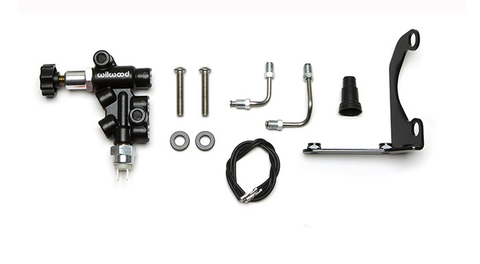 Wilwood Brake Proportioning Valve, Adjustable Knob Type, 3/8-24 Inch If and 3/8-24 Inch If Outlet, Aluminum/ Steel – 260-14248