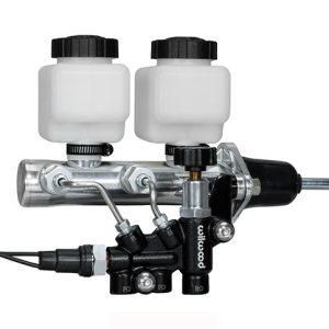 Wilwood Brake Proportioning Valve, Adjustable Knob Type, 3/8-24 Inch If and 3/8-24 Inch If Outlet, Aluminum/ Steel – 260-14248
