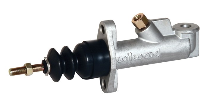 Wilwood Brake Master Cylinder, Compact, Remote Reservoir, 3/4 Inch Bore Size, Single 3/8-24 Inch Outlet Port, Bare, Aluminum – 260-6089