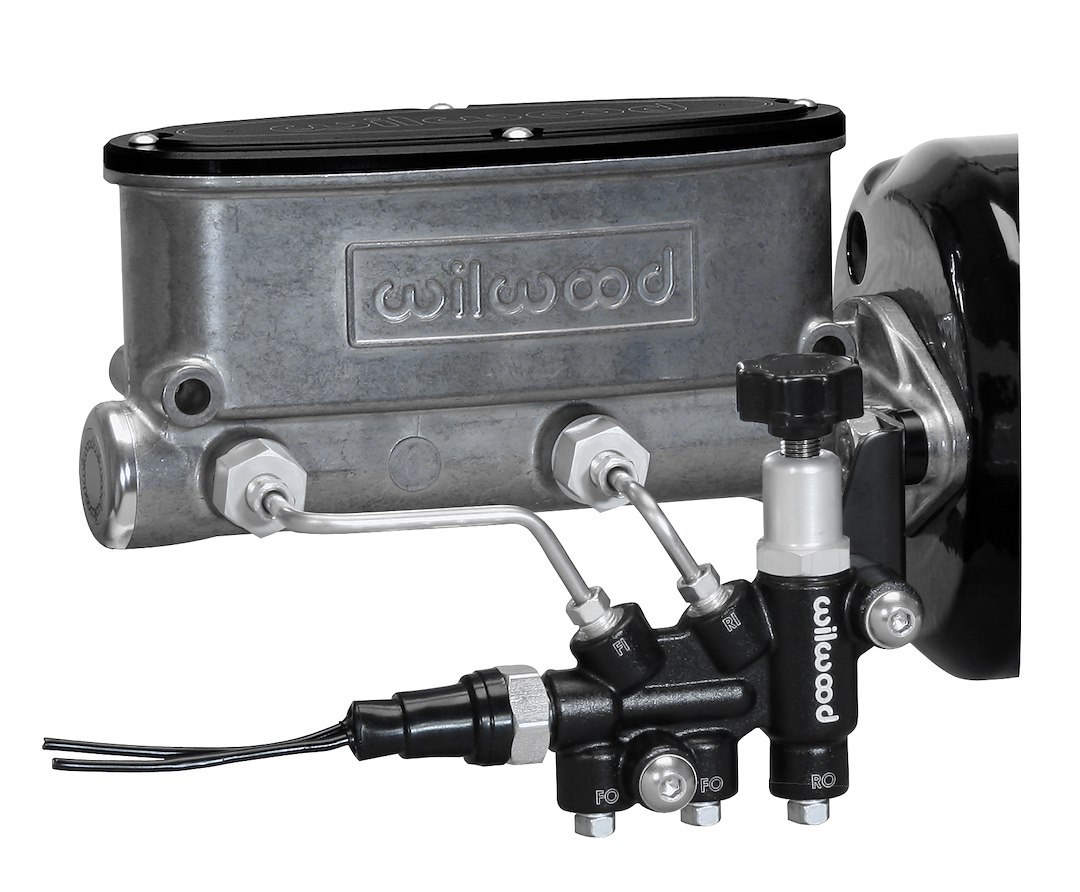 Wilwood Brake Master Cylinder, Tandem, Integral Reservoir, 1 Inch Bore Size, Two 1/2-20 Inch Outlet Ports, Bare, Aluminum – 261-13269