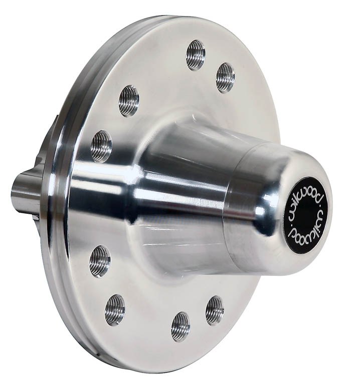 Wilwood Wheel Hub Assembly, Forged Billet, 5 X 4.50 and 5 X 4.75 Inch Bolt Circle, With 1/2-20 Inch Stud Holes, Bare, Aluminum – 270-7274