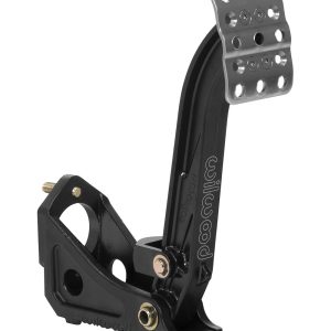 Wilwood Brake Pedal, Floor Mount Single Pedal, Use with Clutch Master Cylinder, Aluminum – 340-13833