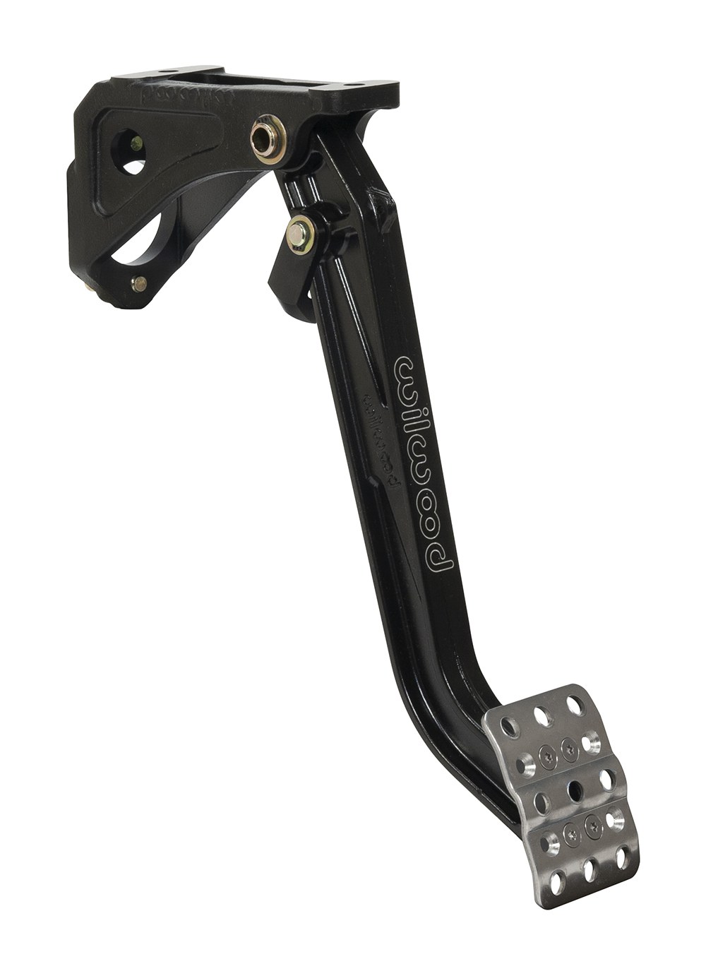 Wilwood Brake Pedal, Swing Mount Single Pedal, Use with Clutch Master Cylinder, Aluminum – 340-13834