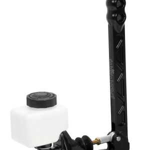 Wilwood Parking Brake Handle Assembly, Vertical Mount, 11.44 Inch Lever, E-Coated Aluminum, 11:1 Ratio – 340-14769