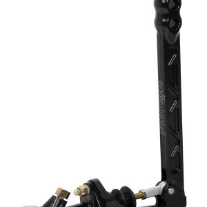 Wilwood Parking Brake Handle Assembly, Vertical Mount, 11.44 Inch Lever, E-Coated Aluminum, 11:1 Ratio – 340-14769