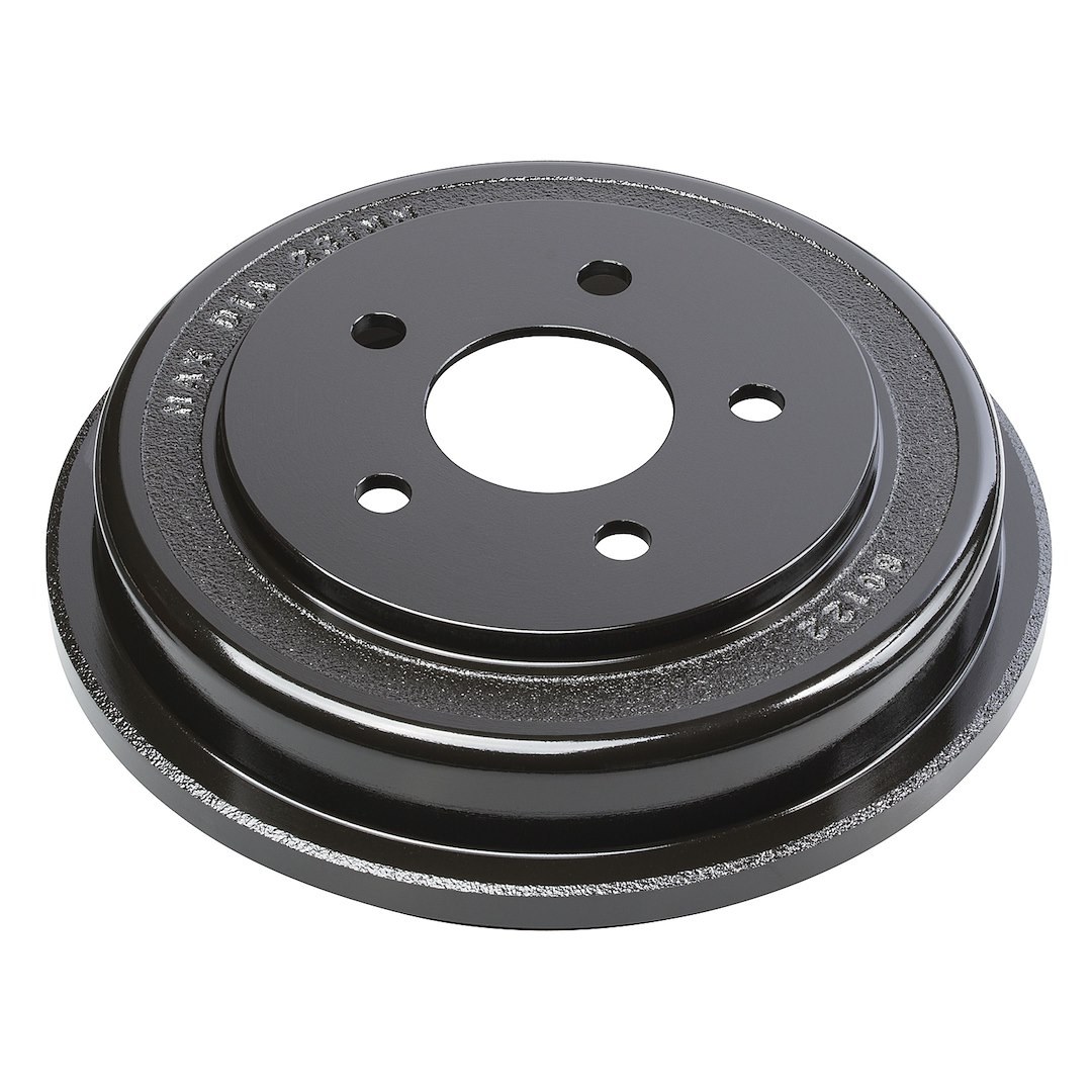 Wagner Brake Brake Drum, 9.055 Inch Diameter, 5 X 4-1/3 Inch Diameter Bolt Pattern, Without Outer Cooling Fins, Cast Iron, Single – BD126350E