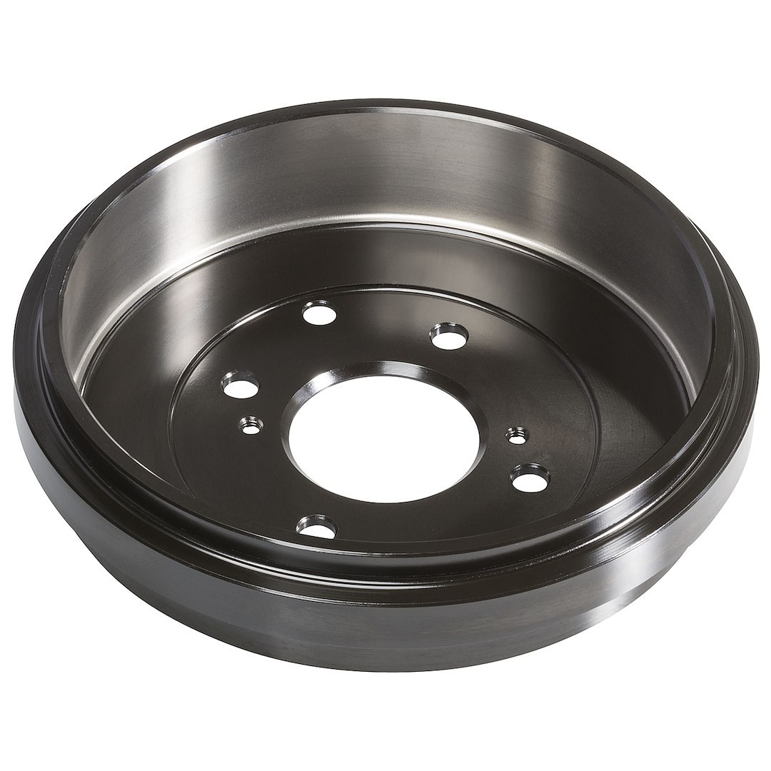 Wagner Brake Brake Drum, 9 Inch Diameter, 4 X 4-1/2 Inch Diameter Bolt Pattern, Without Outer Cooling Fins, Cast Iron, Single – BD126579E