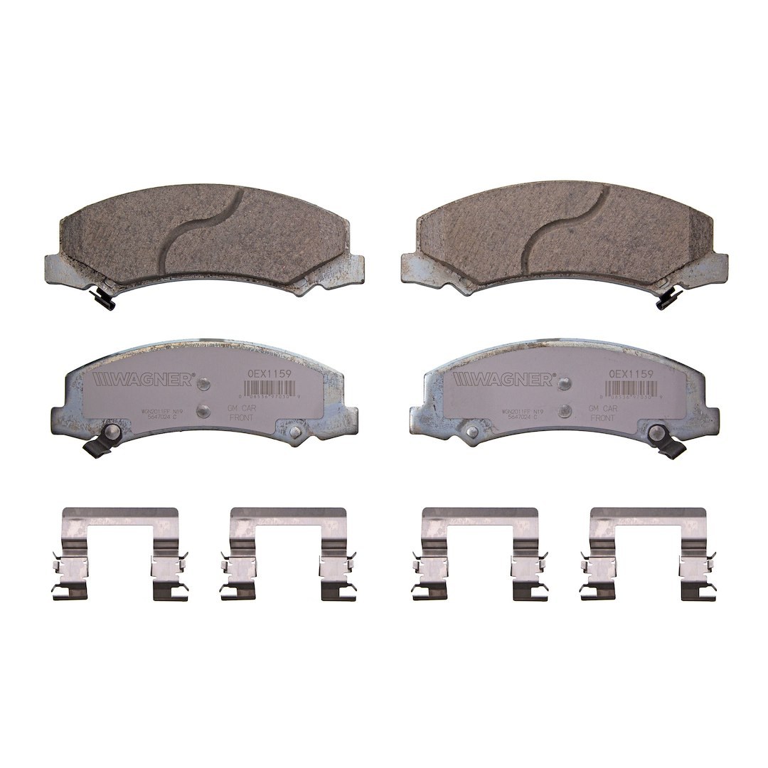 Wagner Brake Brake Pad, Oex, Ceramic – OEX1159