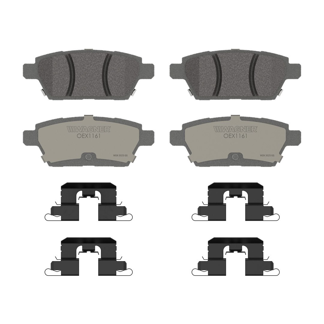 Wagner Brake Brake Pad, Oex, Ceramic – OEX1161