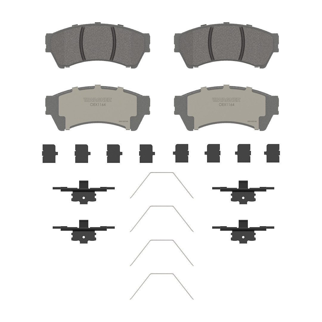 Wagner Brake Brake Pad, Oex, Ceramic – OEX1164
