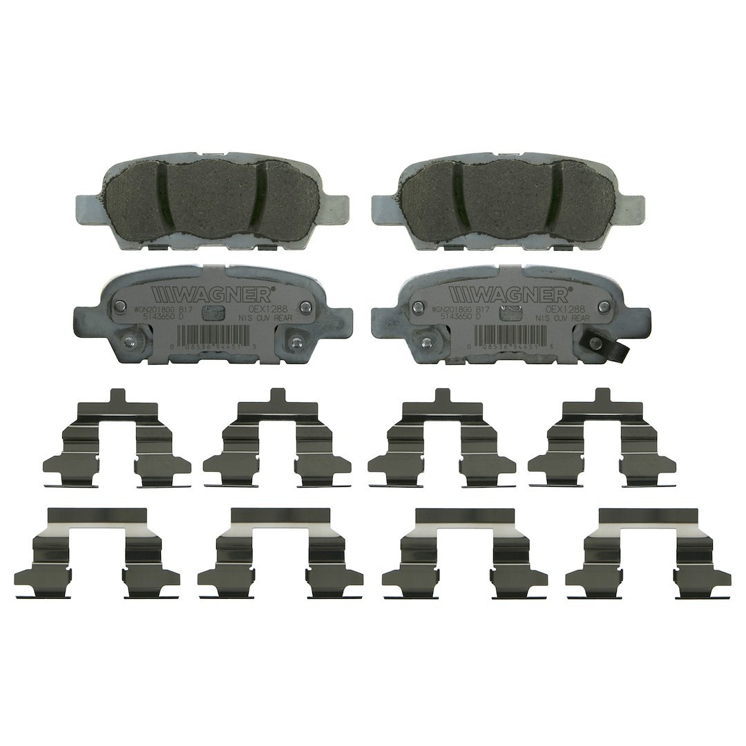 Wagner Brake Brake Pad, Oex, Semi-Metallic – OEX1288