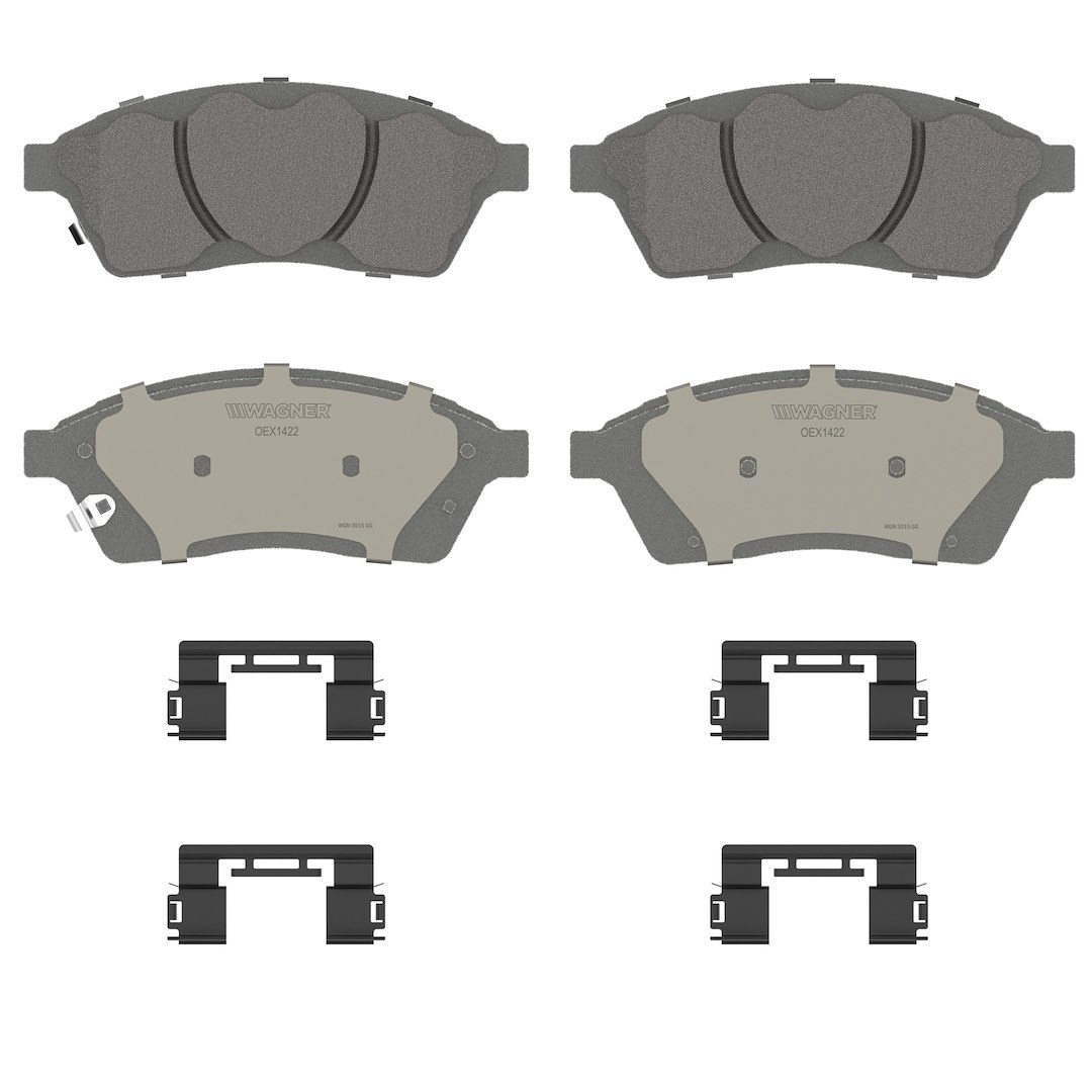 Wagner Brake Brake Pad, Oex, Premium Low-Copper Ceramic – OEX1422