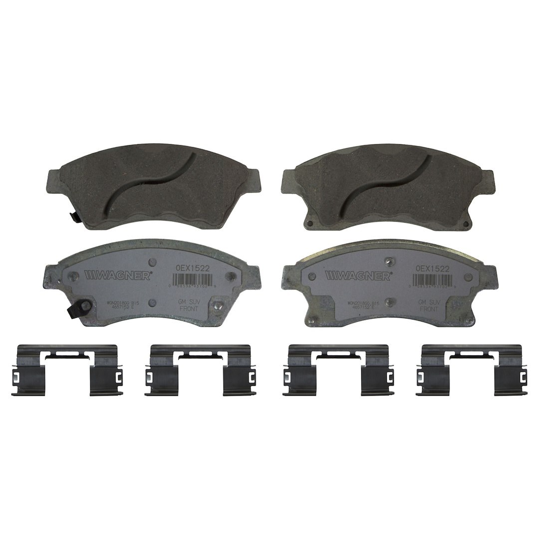 Wagner Brake Brake Pad, Oex, Premium Low-Copper Ceramic – OEX1522